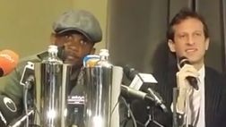 VIDEO / Samuel Eto’o implora Moratti: “Mi metto in ginocchio per farti tornare”