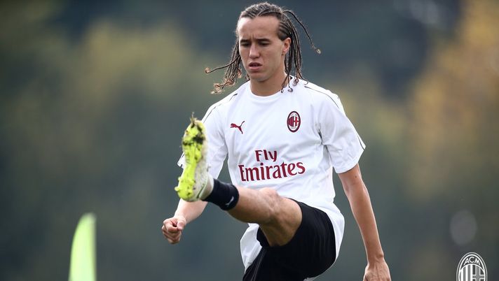 Diego Laxalt a Milanello @acmilan 