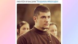 Milan-Cagliari 4-1, Jovic eroe di Coppa Italia e sui social | VIDEO