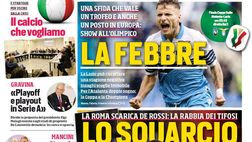 EDICOLA CDS – Mancini: “Ci vuole più coraggio con i giovani”. La Roma scarica De Rossi