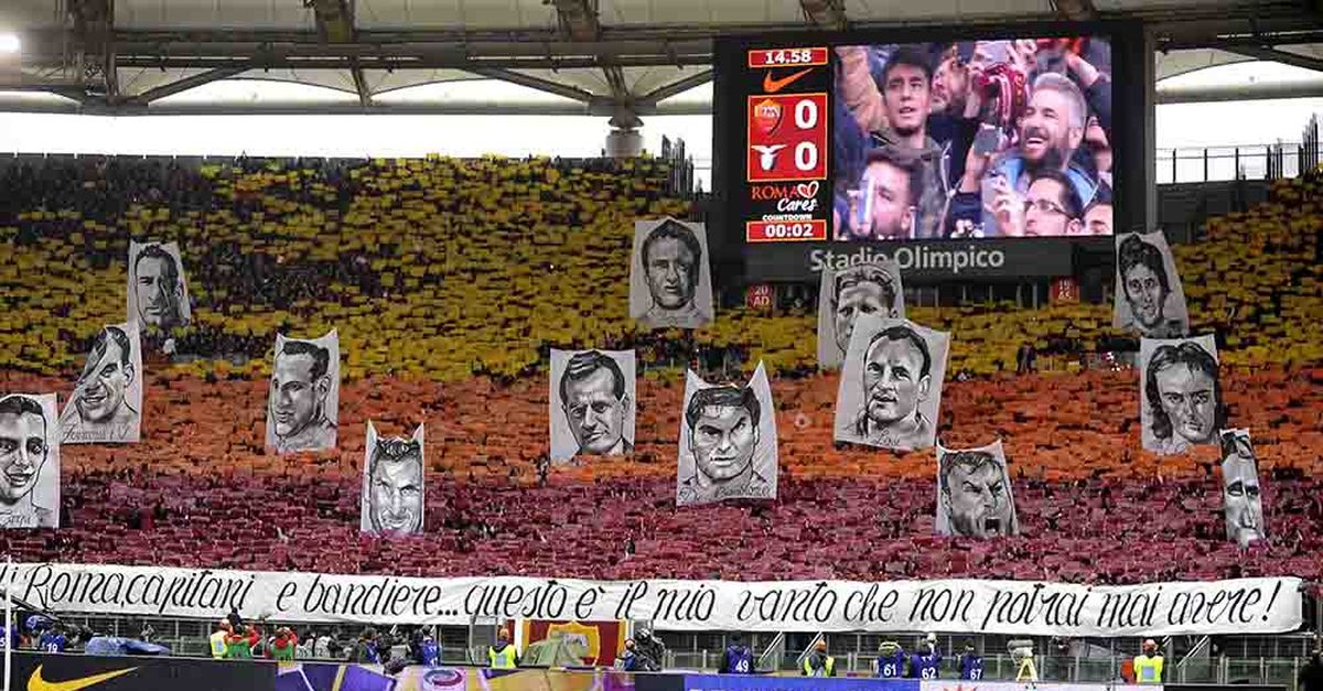 Curva Nord, la risposta alla coreografia della Sud: Forte l'idea