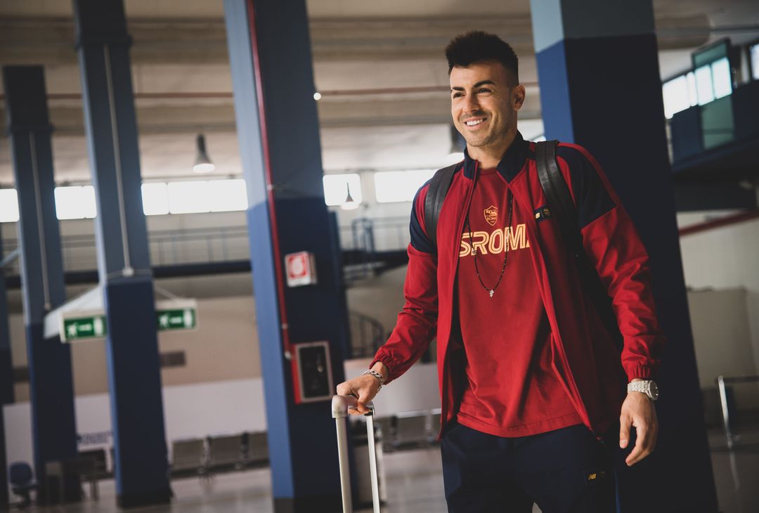 La Roma in viaggio verso Bergamo. Domani il match con l’Atalanta – FOTO GALLERY - immagine 22