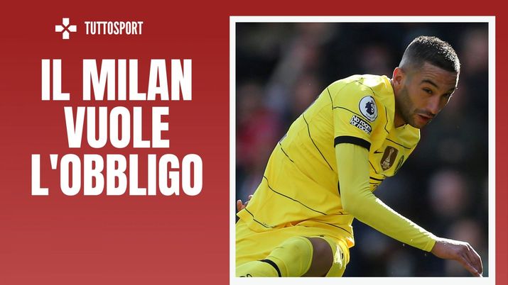 Mercato Milan Ziyech ultime notizie AC Milan (GettyImages)