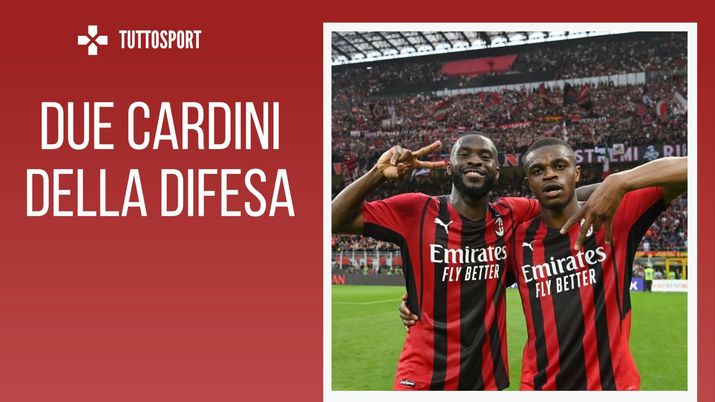 Fikayo Tomori e Pierre Kalulu, difensori del Milan