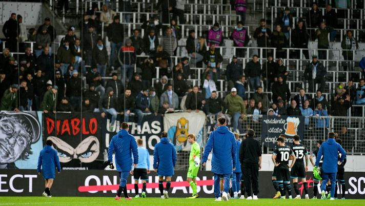La squadra si scusa con i tifosi