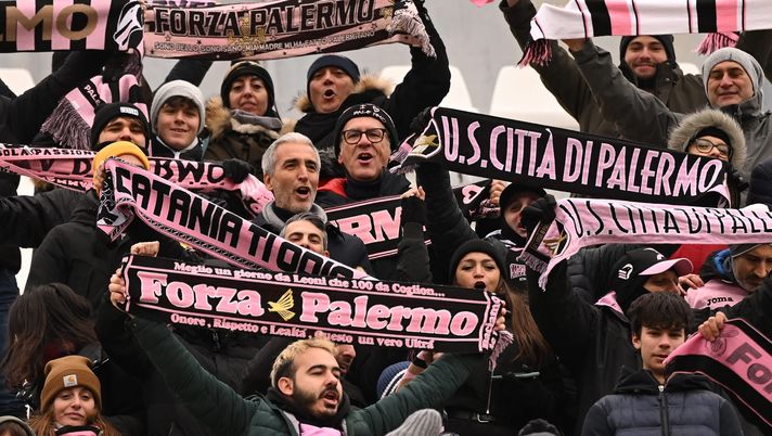 FOTO Ascoli-Palermo: Dario Mirri nel settore ospiti del “Del Duca”  Palermo