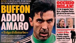 Prima Pagina, La Gazzetta dello Sport: “Buffon, addio amaro. Occhio Milan! E il Napoli scappa”