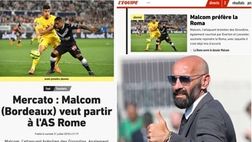 Il Bordeaux lascia a casa Malcom: «Vuole solo la Roma»