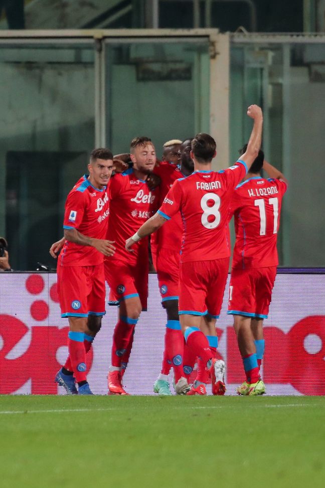 GERMOGLI PH: 3 OTTOBRE 2021 FIRENZE STADIO ARTEMIO FRANCHI SERIE A FIORENTINA VS NAPOLI NELLA FOTO GOL NAPOLI GERMOGLI PH: 3 OTTOBRE 2021 FIRENZE STADIO ARTEMIO FRANCHI SERIE A FIORENTINA VS NAPOLI NELLA FOTO GOL NAPOLI