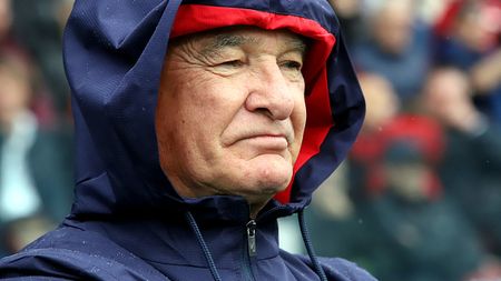 CAGLIARI, ITALY - APRIL 01: Claudio Ranieri coach of Cagliari looks on during the Serie A TIM match between Cagliari and Hellas Verona FC at Sardegna Arena on April 01, 2024 in Cagliari, Italy. (Photo by Enrico Locci/Getty Images)