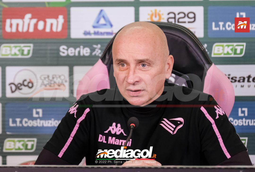 FOTO PALERMO, verso il Perugia: Corini in sala stampa (Gallery) - immagine 12