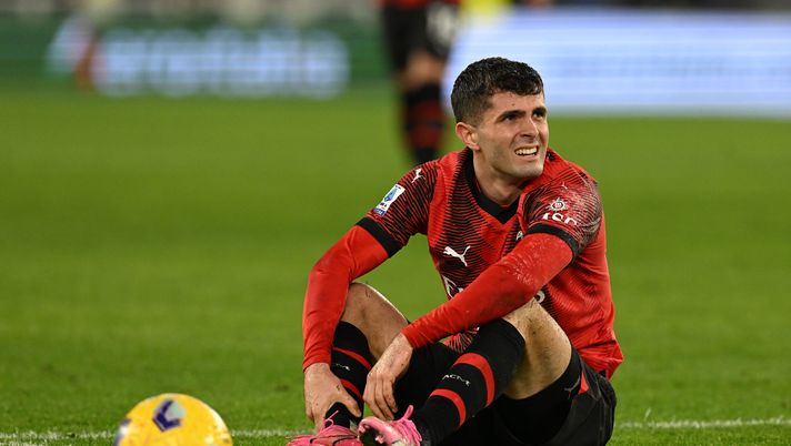 Christian Pulisic AC Milan Lazio-Milan 0-1 Serie A 2023-2024
