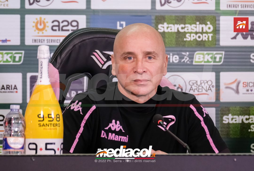 FOTO PALERMO, verso il Perugia: Corini in sala stampa (Gallery) - immagine 30