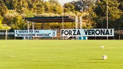 L’ironia della Curva Sud: “A Genova per una retrocessione dignitosa”