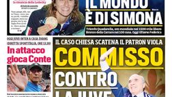 Prima Pagina, Corriere dello Sport: “Commisso contro la Juve. Milan-Correa stop. 75 milioni per Sergej”