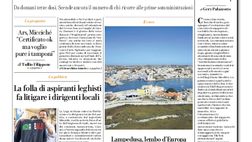 Prima Pagina, La Repubblica-Palermo: “Green pass obbligatorio, sempre meno vaccinati”