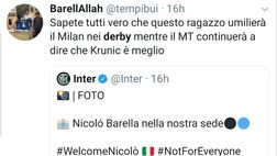 Mercato milanesi, Barella vs Krunic: tifosi, è scontro sui social!