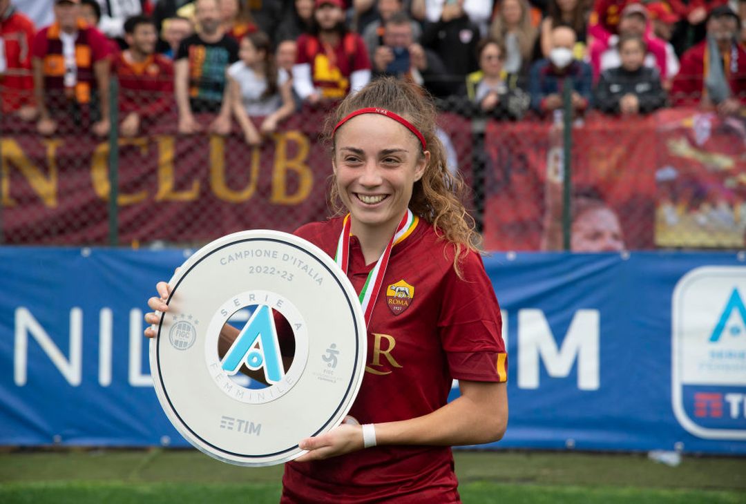 Roma Femminile Campione d’Italia, la premiazione – FOTO GALLERY - immagine 9
