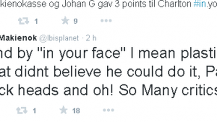 Foto, moglie Makienok insulta i tifosi del Palermo: “Teste di c…., troppe critiche per Simon. Visto cos’ha fatto oggi?” Foto, moglie Makienok insulta i tifosi del Palermo: “Teste di c…., troppe critiche per Simon. Visto cos’ha fatto oggi?”