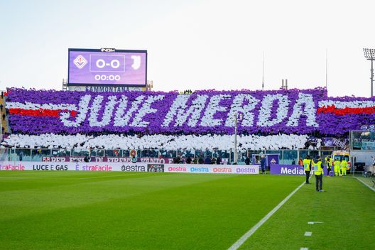 coreografia fiorentina-juventus