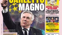 Prima Pagina, La Gazzetta dello Sport: “Carletto Magno. Inter, colpi di classe”
