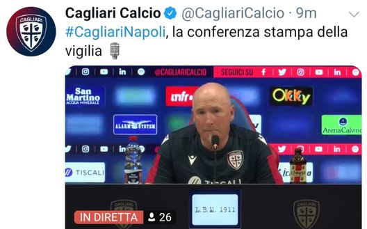 Maran puntualizza su Pavoletti e fa le scelte di formazione per il Napoli Maran puntualizza su Pavoletti e fa le scelte di formazione per il Napoli