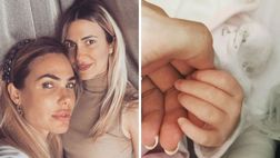 Ilary Blasi e Francesco Totti sono diventati zii: è nata la piccola Jolie