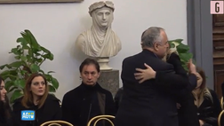 VIDEO Mihajlovic, addio Sinisa: l’omaggio di Claudio Lotito in Campidoglio