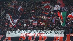 Milan-Arsenal: il minuto di silenzio per Astori