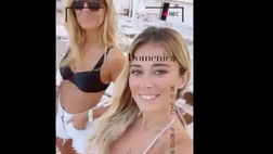 VIDEO Diletta Leotta, lady DAZN in vacanza: relax al mare con le amiche