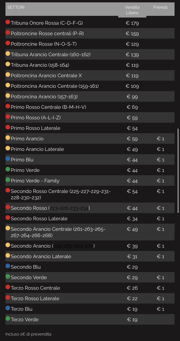 Biglietti Milan-Cremonese