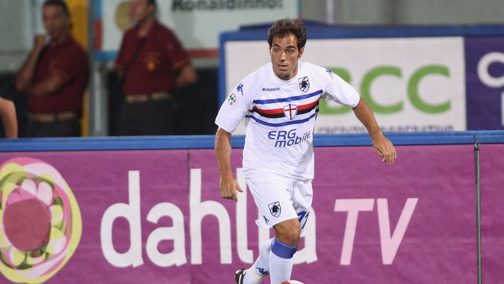 Claudio Bellucci, ex attaccante qui con la maglia della Sampdoria (GETTY Images) 