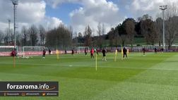 VIDEO – Verso Roma-Brighton: la rifinitura dei giallorossi. Torna Karsdorp