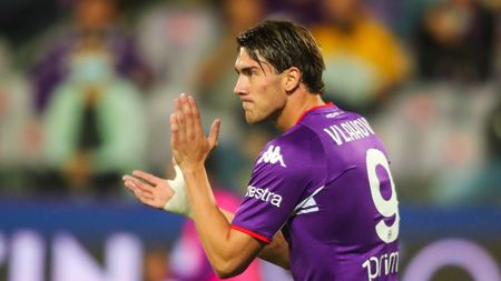 GERMOGLI PH: 21 SETTEMBRE 2021 FIRENZE STADIO ARTEMIO FRANCHI SERIE A FIORENTINA VS INTER NELLA FOTO VLAHOVIC