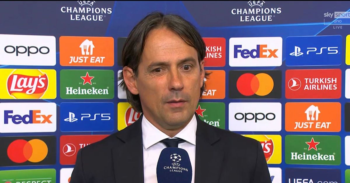 Inter, Inzaghi: “Percorso Straordinario In Champions. Traguardo ...