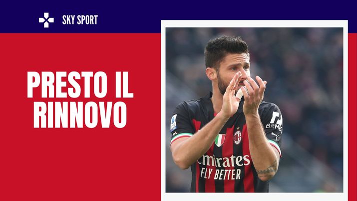 Rinnovo Giroud, l'ufficialità del Milan la prossima settimana? (getty images)