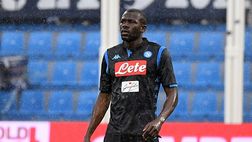 Napoli, infortunio per Koulibaly dopo soli 5′