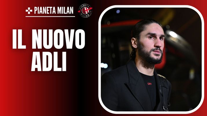 esultanza gol Yacine Adli AC Milan Milan-Roma 3-1 Serie A 2023-2024