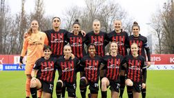 Milan femminile, le convocate di Ganz per la sfida contro il Sassuolo