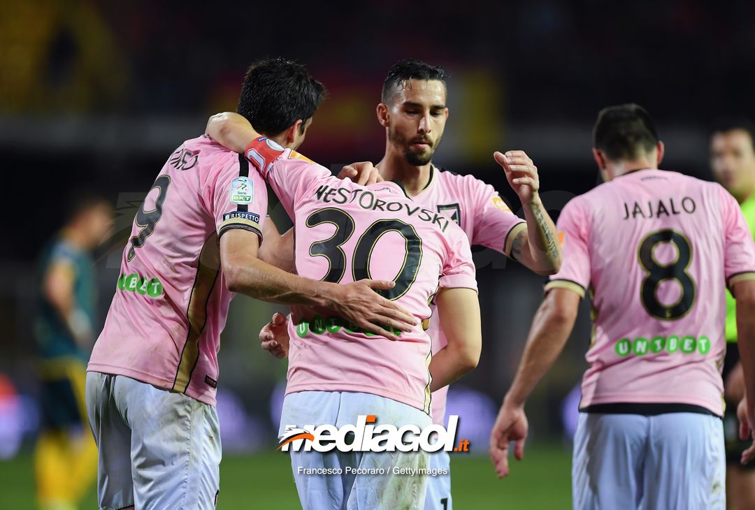  during the Serie B match between Benevento and Carpi FC at Stadio Ciro Vigorito on April 14, 2019 in Benevento, Italy. 