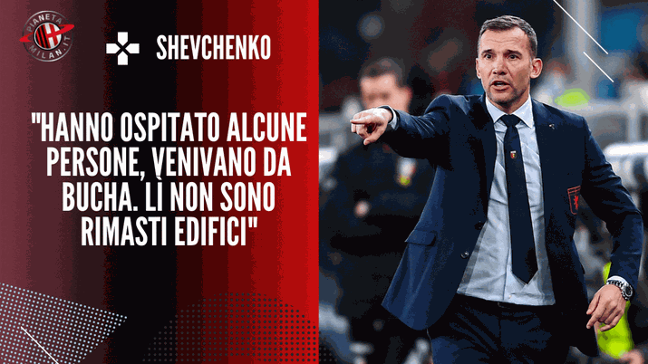 Andriy Shevchenko, ex attaccante del Milan (getty images)