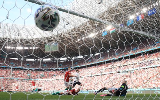 BUDAPEST, HUNGARY - JUNE 19: Antoine Griezmann of France celebrates after scoring their side's first goal during the UEFA Euro 2020 Championship Group F match between Hungary and France at Puskas Arena on June 19, 2021 in Budapest, Hungary. (Photo by Alex Pantling/Getty Images) BUDAPEST, HUNGARY - JUNE 19: Antoine Griezmann of France celebrates after scoring their side's first goal during the UEFA Euro 2020 Championship Group F match between Hungary and France at Puskas Arena on June 19, 2021 in Budapest, Hungary. (Photo by Alex Pantling/Getty Images)