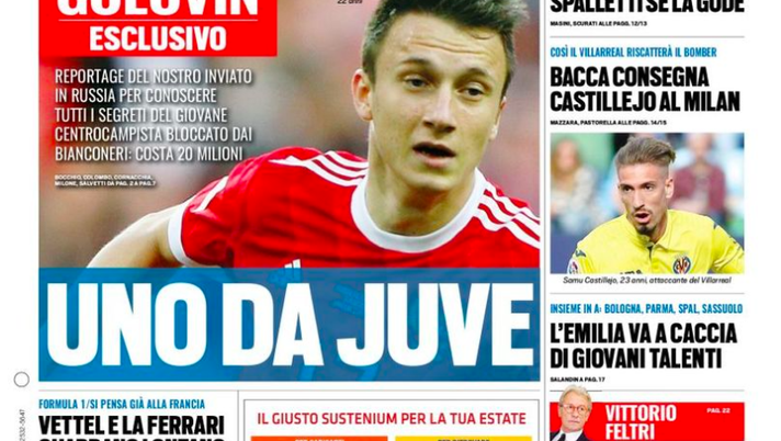 RASSEGNA – “Uno da Juve!”. 70 milioni per Chiesa, regalo Bacca, Nainggolan…- immagine 1