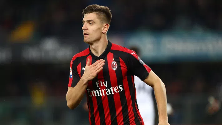 Krzysztof Piatek, attaccante del Milan (GETTY Images)