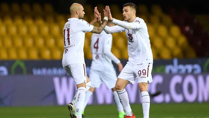 Serie A, Benevento-Torino 2-2: al “Vigorito” una doppietta di Zaza riagguanta le “Streghe”. La classifica 