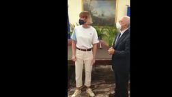VIDEO / De Luca incontra la Pellegrini: “A Giunta tutta la nostra invidia…”