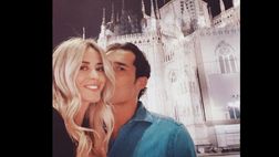 “Io, te e il Duomo di Milano”: Elena Santarelli e il selfie con Corradi