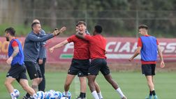 Trigoria, Roma in campo per preparare la trasferta di Firenze – FOTO GALLERY