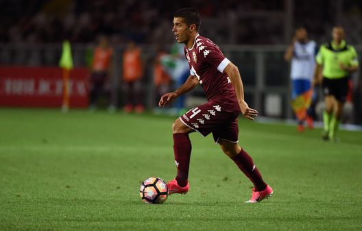 TURIN, ITALY - MAY 28: Iago Falque of FC Torino in action during the Serie A match between FC Torino and US Sassuolo at Stadio Olimpico di Torino on May 28, 2017 in Turin, Italy. (Photo by Pier Marco Tacca/Getty Images) TURIN, ITALY - MAY 28: Iago Falque of FC Torino in action during the Serie A match between FC Torino and US Sassuolo at Stadio Olimpico di Torino on May 28, 2017 in Turin, Italy. (Photo by Pier Marco Tacca/Getty Images)