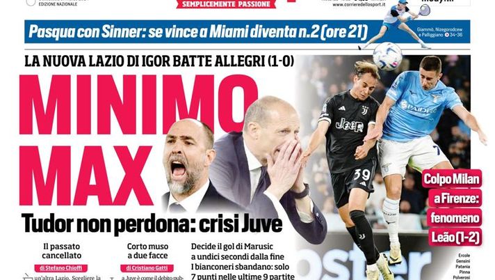 EDICOLA / CdS: Inter, è countdown scudetto. Domani altre cinque gare di A - immagine 1